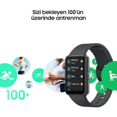 Samsung Galaxy Fit 3 Gri Akıllı Bileklik - Outlet
