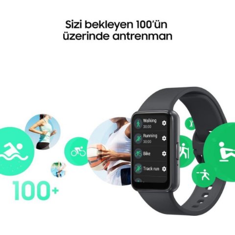Samsung Galaxy Fit 3 Gri Akıllı Bileklik - Outlet