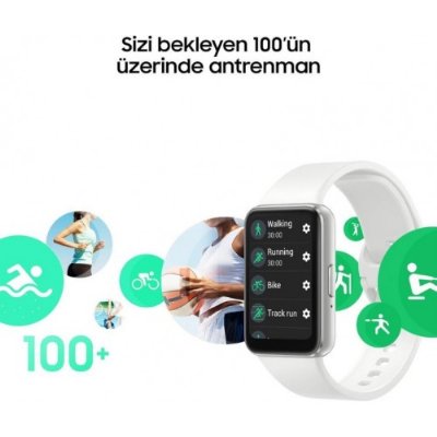 Samsung Galaxy Fit 3 Gümüş Akıllı Bileklik - Outlet