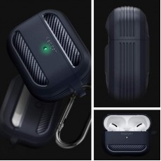 AirPods Pro Kulaklık Kılıf, Spigen Rugged Armor Charcoa...
