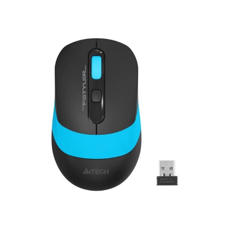 A4 Tech FG10 Siyah-Mavi Optik Kablosuz Mouse 