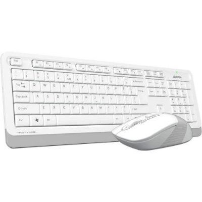 A4 Tech FG1010 Beyaz Q Kablosuz Klavye Mouse Seti Outlet