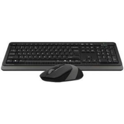 A4 Tech FG1010 Siyah-Gri Q Kablosuz Klavye Mouse Seti Teşhir
