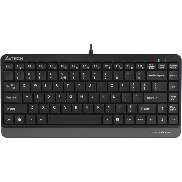 A4 Tech Fstyler FK11 Gri TKL Q Kablolu Klavye Teşhir