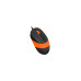 A4 Tech FM12 Fstyler USB Optik 1200DPI Mouse, 4 Yönlü, SiyS