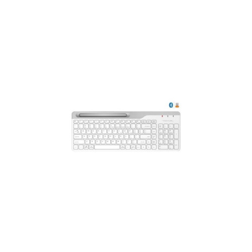 A4 Tech Fstyler FBK25 Beyaz Q Kablosuz Klavye Teşhir