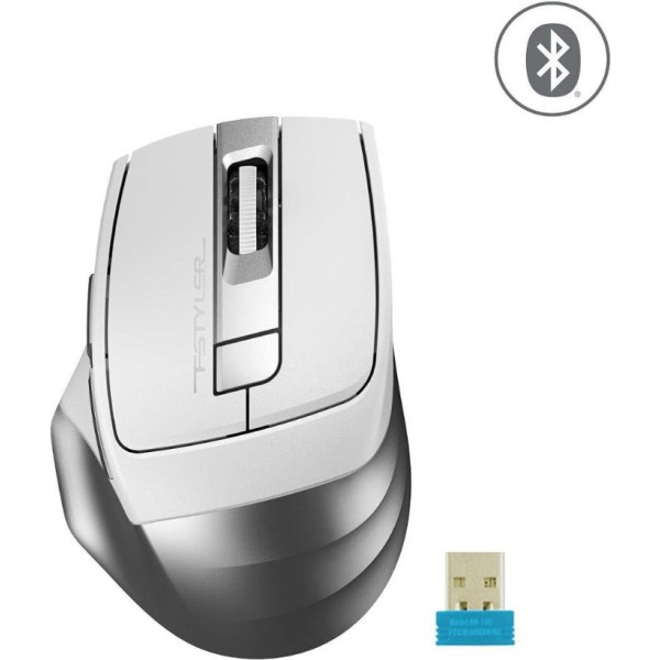 A4 Tech FB35 Beyaz Optik Kablosuz Mouse Teşhir