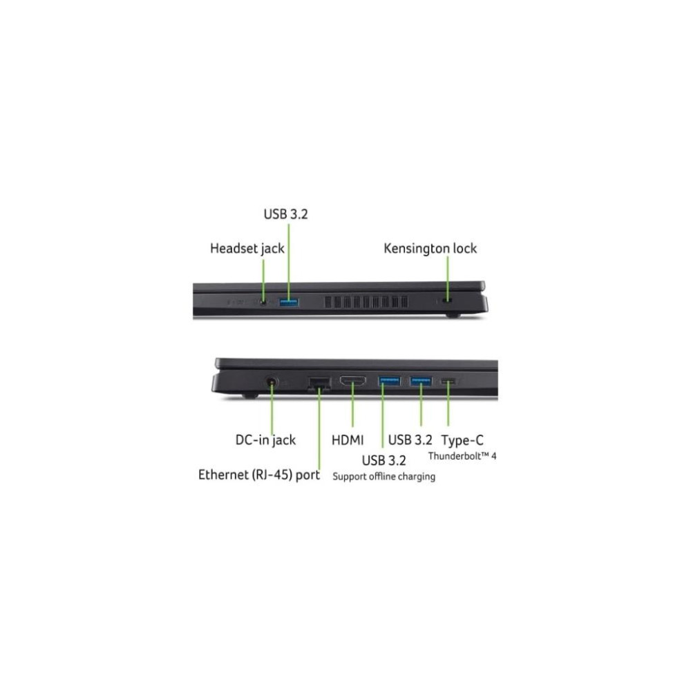 Acer Nitro V 15 ANV15-51-72UK NH.QNBEY.002 i7-13620H 16 GB 512 GB SSD RTX4050 15.6" Full HD Gaming Laptop - OUTLET