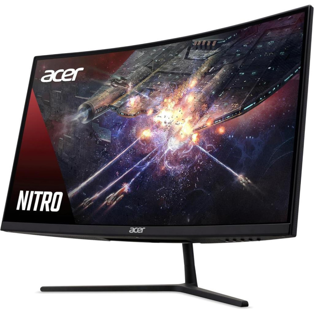 Acer Nitro Eı322qurp 31.5" Qhd Zeroframe Curved 1500R 165Hz 1 Ms 2560 X 1440 Hdr 400 Va Led 2Xhdmı 2Xdp Gaming Monitör Teşhir