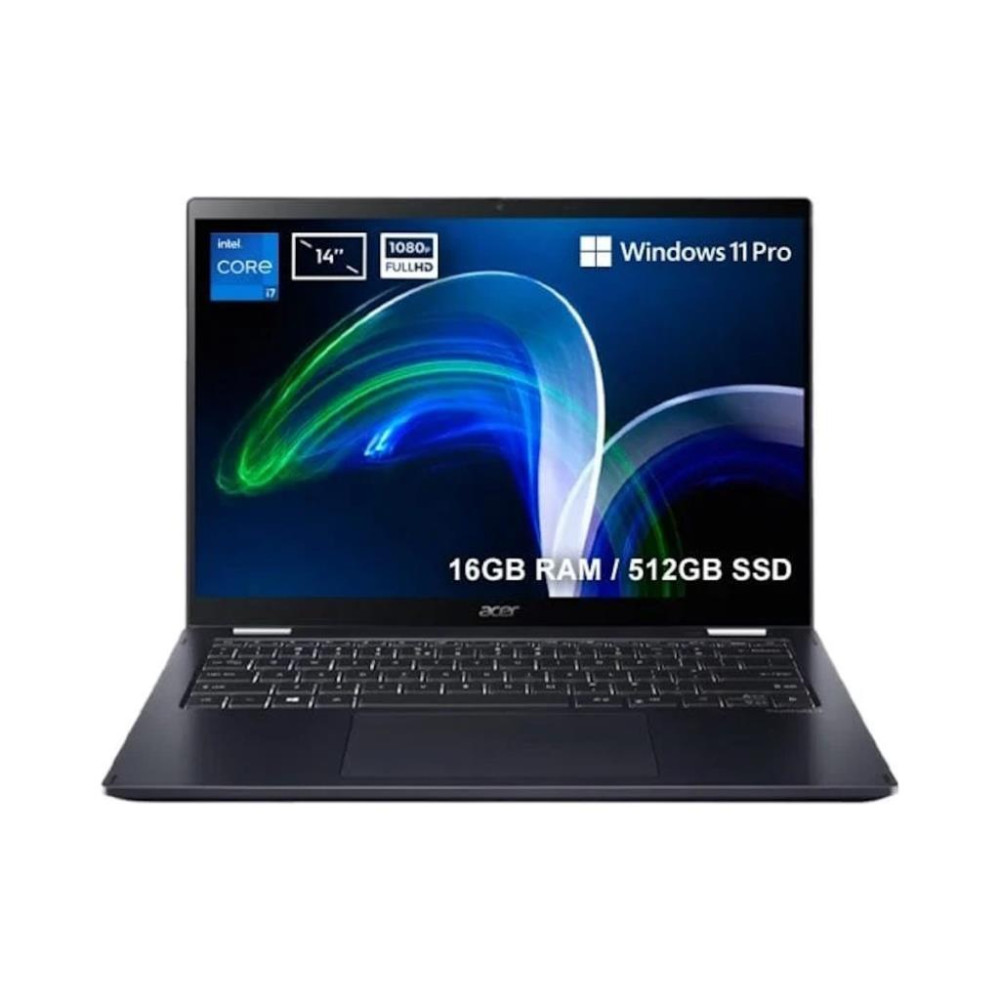 Acer TravelMate Spin TMP614RN-52-79HD P6 NX.VTPEY.003 i7-1165G7 16 GB 512 GB SSD Iris Xe Graphics 14" Full HD İkisi Bir Arada Notebook