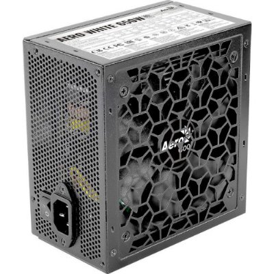Aerocool Aero White AE-AEROW650 650 W Power Supply Outlet