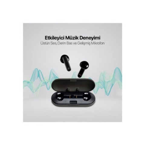 Ttec AirBeat Icon TWS Siyah Kulak İçi Bluetooth Kulaklı...
