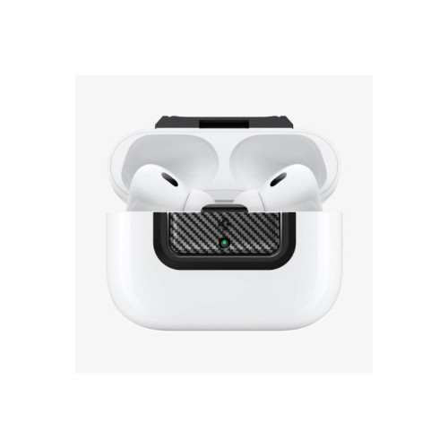 Spigen AirPods Pro / Pro (2. nesil) Koruma Kilidi Lock Fit M Carbon Outlet