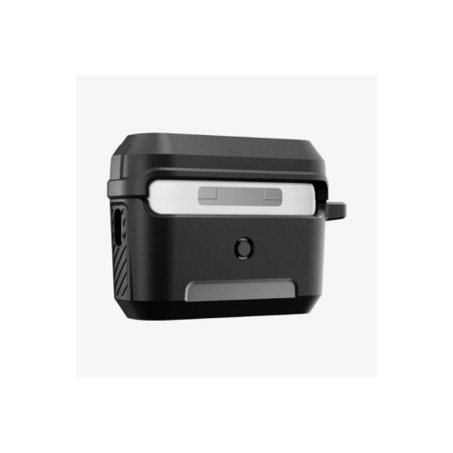 Spigen AirPods Pro (2.Nesil) Kılıf, Spigen Lock Fit Matte Black Outlet