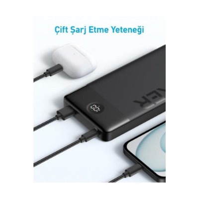 Anker 324 A1237 10000 mAh Hızlı Şarj Powerbank Teşhir