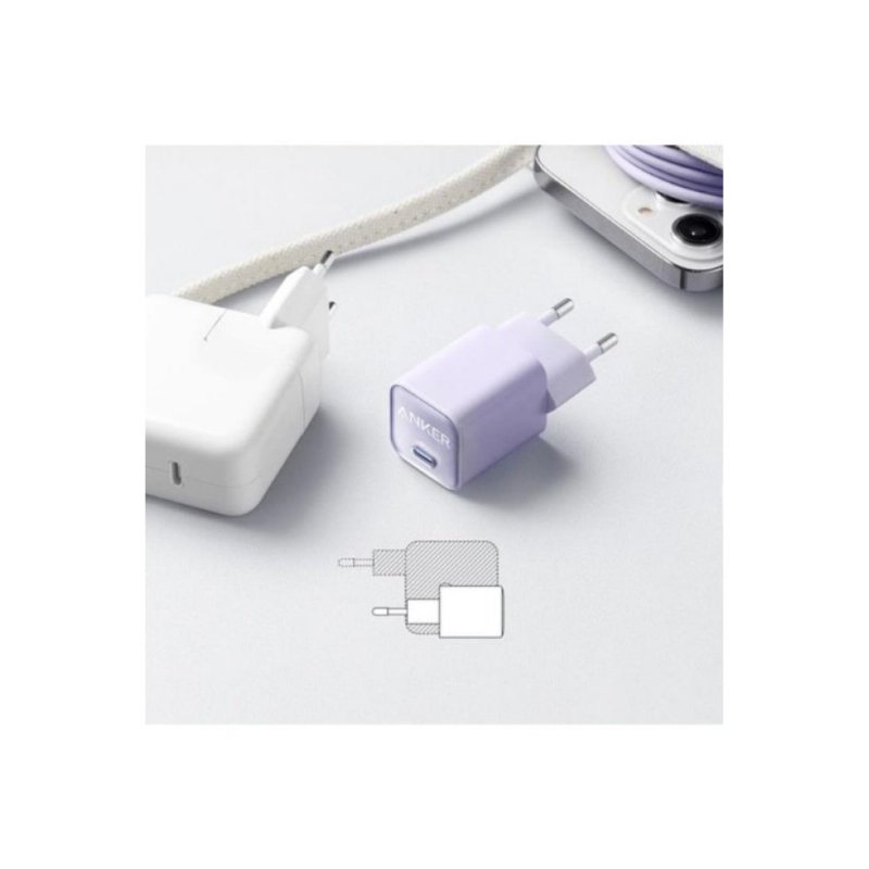 Anker 511 Nano Pro A2147 30 W Type-C Hızlı Şarj Adaptörü Outlet