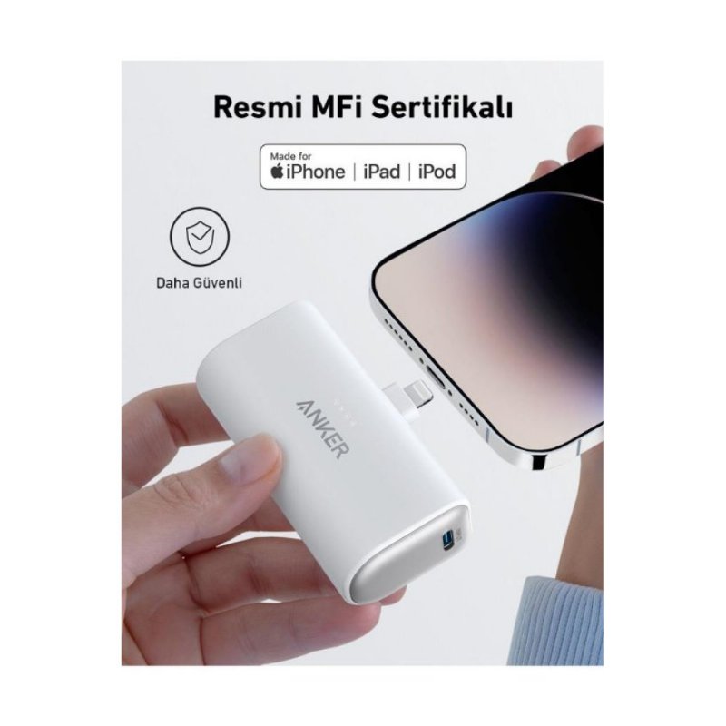 Anker A1645 5000 mAh Hızlı Şarj Powerbank Outlet