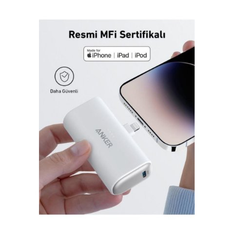 Anker A1645 5000 mAh Hızlı Şarj Powerbank Outlet