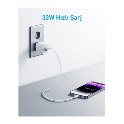 Anker 323 A2331 33 W Hızlı Şarj Adaptörü - TEŞHİR