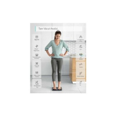 Anker Eufy BMI-T9146 Akıllı Bluetooth Dijital Vücut Analizli Baskül Teşhir