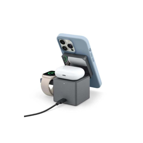 Anker Cube Y1811 3in1 MagSafe Kablosuz Hızlı Şarj Aleti Teşhir