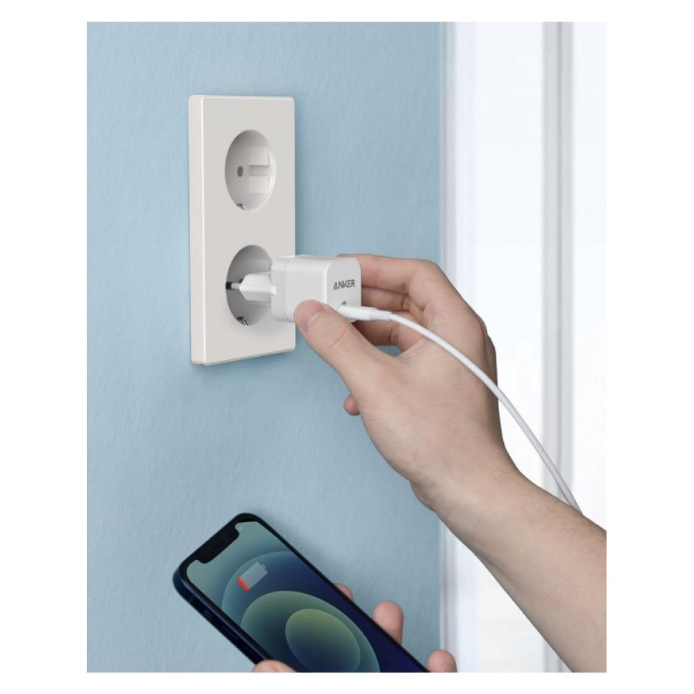 Anker PowerPort III Cube A2149 20 W Type-C Hızlı Şarj Adaptörü Outlet