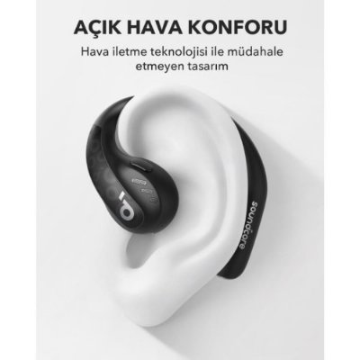 Anker SoundCore AeroFit Pro TWS Siyah Kulak İçi Bluetooth Kulaklık