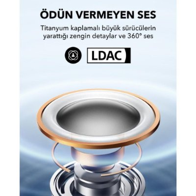 Anker SoundCore AeroFit Pro TWS Siyah Kulak İçi Bluetooth Kulaklık