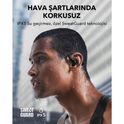 Anker SoundCore AeroFit Pro TWS Siyah Kulak İçi Bluetooth Kulaklık