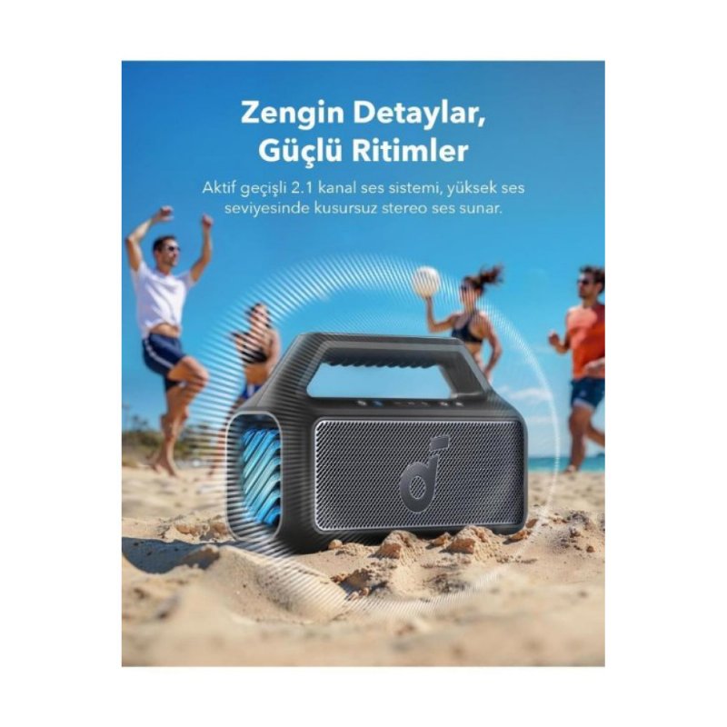 Anker SoundCore Boom 2 Yeşil Bluetooth Hoparlör