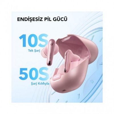 Anker SoundCore Liberty 4 NC TWS Beyaz Kulak İçi Bluetooth Kulaklık