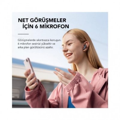 Anker SoundCore Liberty 4 NC TWS Beyaz Kulak İçi Bluetooth Kulaklık