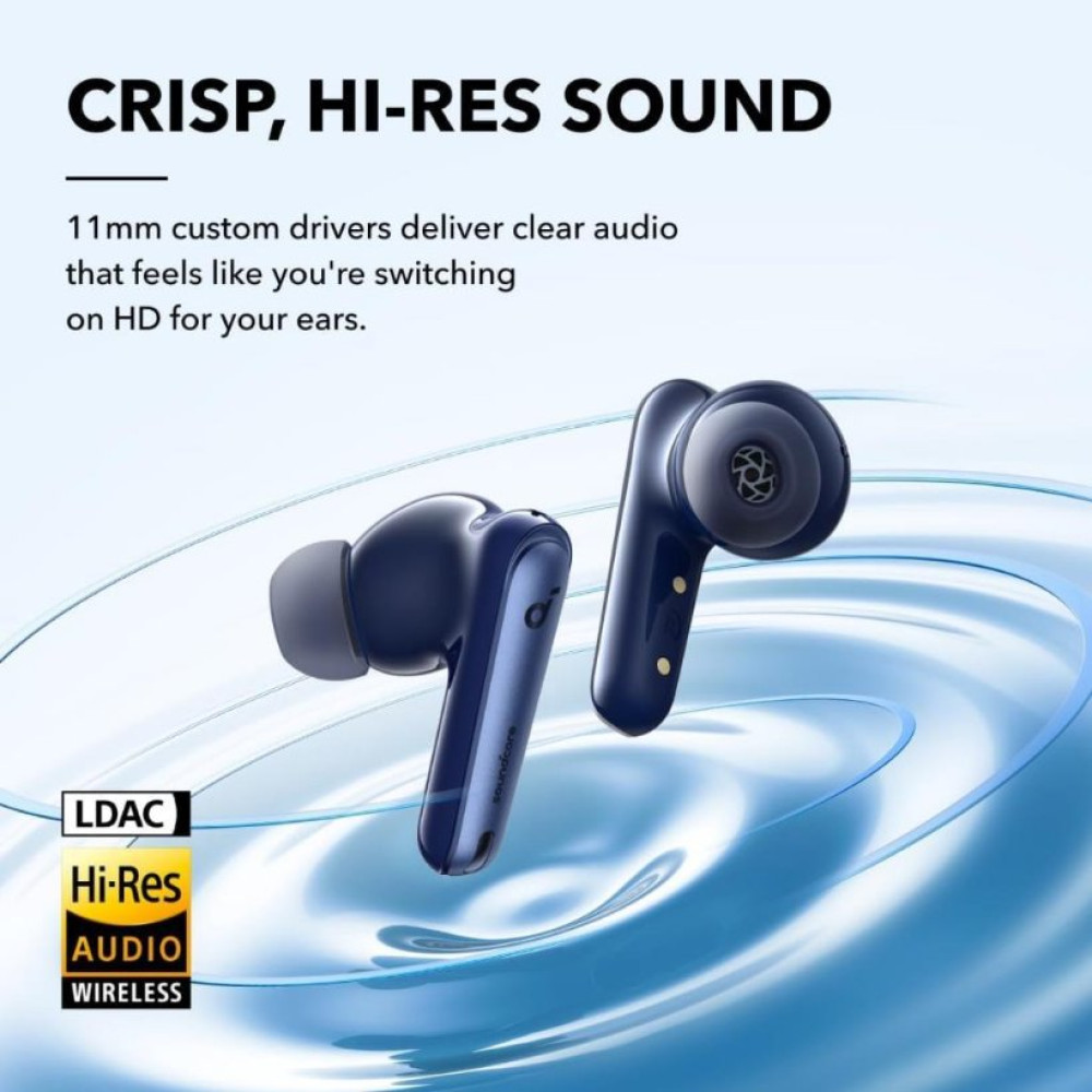 Anker SoundCore Liberty 4 NC TWS Lacivert Kulak İçi Bluetooth Kulaklık Teşhir