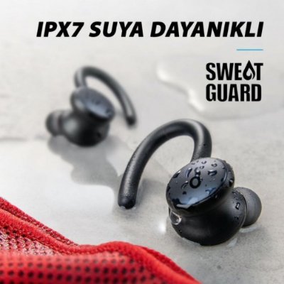 Anker SoundCore Sport X10 TWS Kulak İçi Bluetooth Kulaklık Siyah
