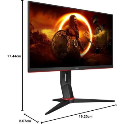 AOC 24G2SPU/BK 23.8" 1 ms Full HD Pivot IPS Oyuncu Monitörü Outlet