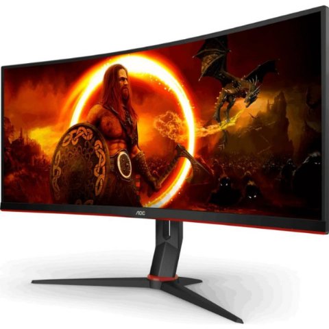 AOC CU34G2XP/BK 34" 1 ms WQHD Curved 180 Hz Oyuncu Monitörü Teşhir AOC CU34G2XP/BK 34" 1 ms WQHD Curved 180 Hz Oyuncu Monitörü Teşhir