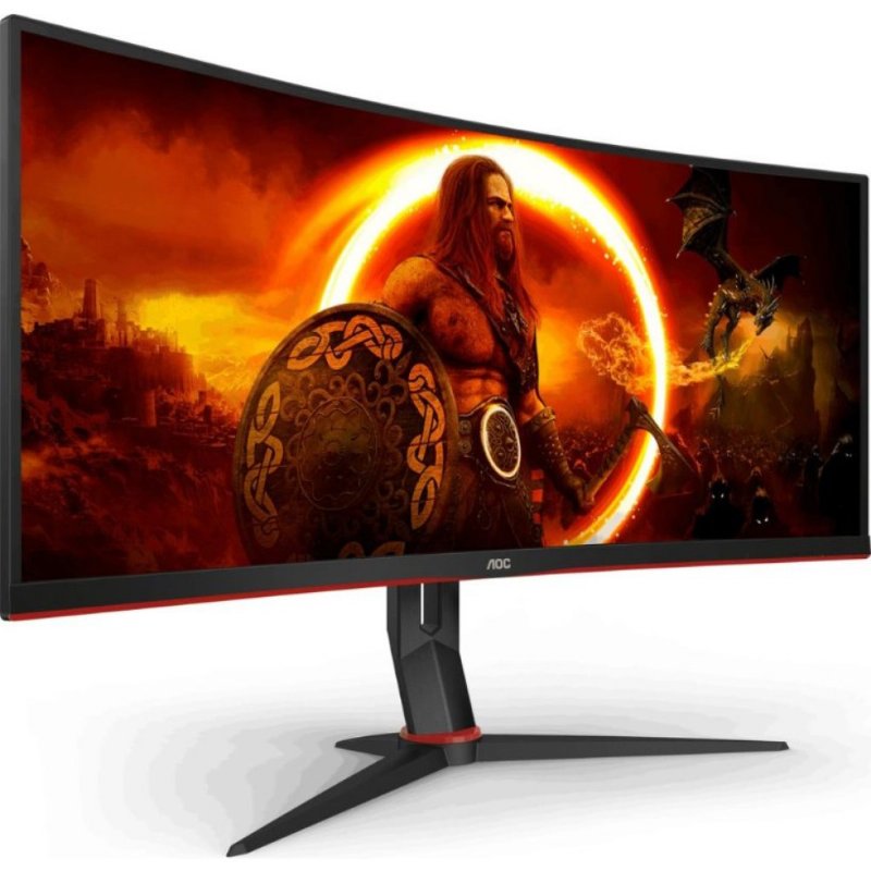 AOC CU34G2XP/BK 34" 1 ms WQHD Curved 180 Hz Oyuncu Monitörü Teşhir AOC CU34G2XP/BK 34" 1 ms WQHD Curved 180 Hz Oyuncu Monitörü Teşhir