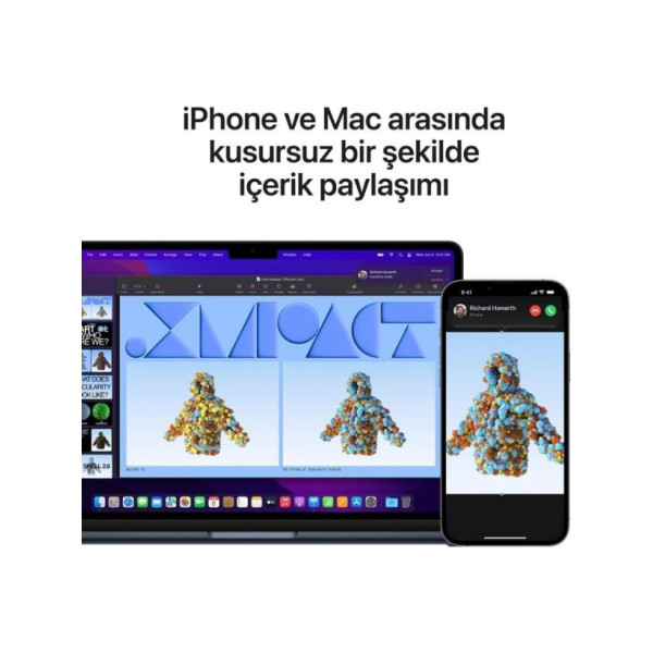 MacBook Air M2 16 GB 256 GB SSD 13.6" MC7X4TU/A Gece Yarısı (Açıklamayı Okuyunuz)