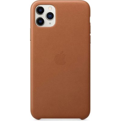 iPhone 11 Pro max Deri Kılıf Klasik Kahve MX0D2ZM/A Outlet