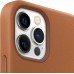 Apple iPhone 12 Pro Max Deri Kılıf MagSafe Klasik Kahve - MHKL3ZM/A