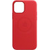 Apple iPhone 12-12 Pro için Magsafe Deri Kılıf - (PRODUCT) RED