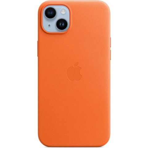 Apple iPhone 14 Plus MagSafe Özellikli Deri Kılıf Turuncu MPPF3ZM/A Teşhir