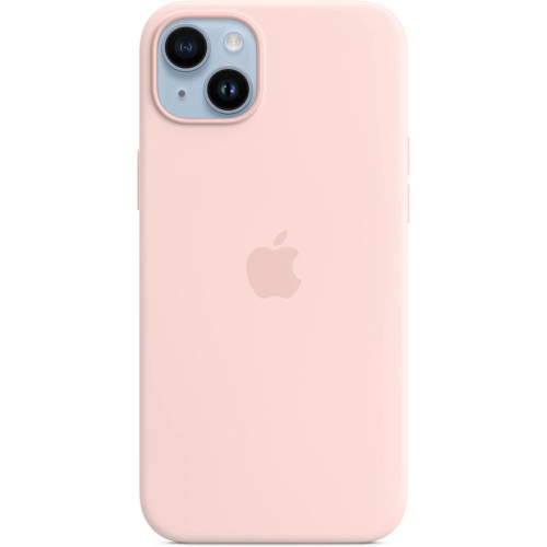 Apple iPhone 14 Pro Max MagSafe Özellikli Silikon Kılıf Puslu Pembe MPTT3ZM/A