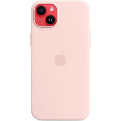 Apple iPhone 14 Pro Max MagSafe Özellikli Silikon Kılıf Puslu Pembe MPTT3ZM/A