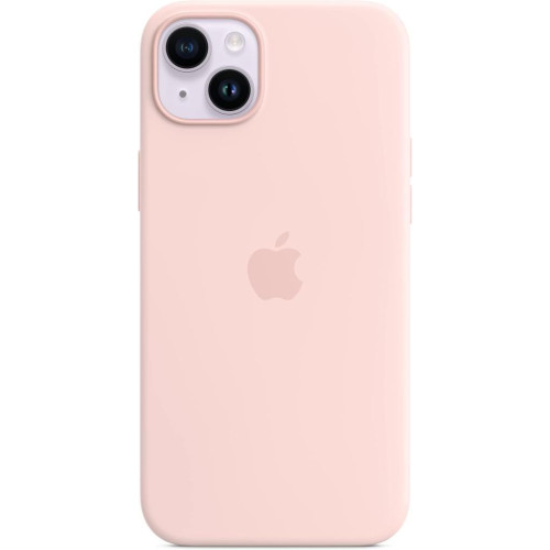 Apple iPhone 14 Pro Max MagSafe Özellikli Silikon Kılıf Puslu Pembe MPTT3ZM/A