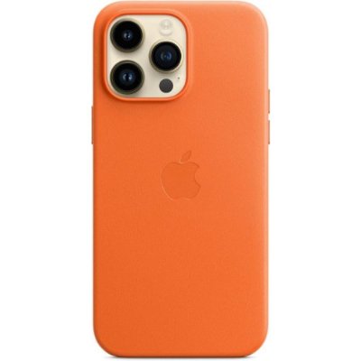 Apple iPhone 14 Pro Max MagSafe Özellikli Deri Kılıf Turuncu MPPR3ZM/A