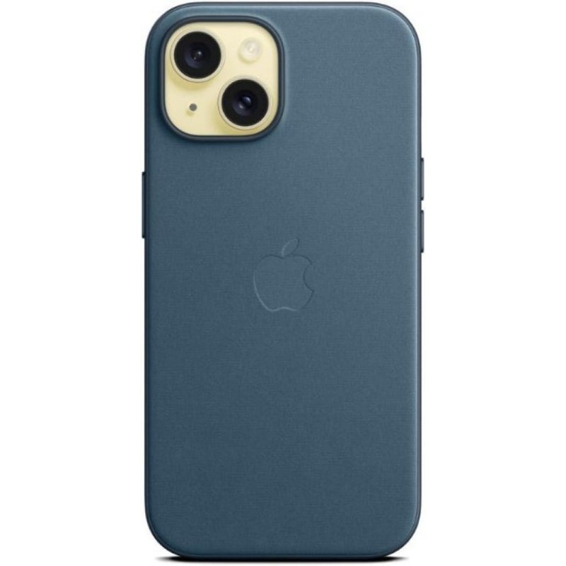iPhone 15 MagSafe Özellikli Mikro Dokuma Pasifik Mavisi Kılıf MT3G3ZM/A