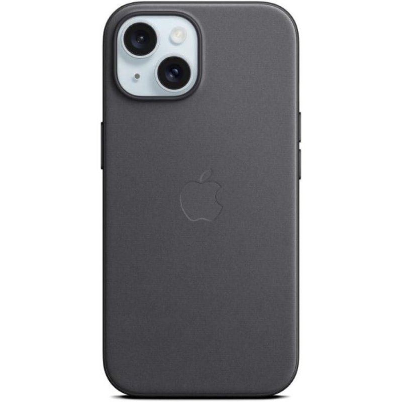 iPhone 15 MagSafe Özellikli Mikro Dokuma Siyah Kılıf MT393ZM/A - teşhir