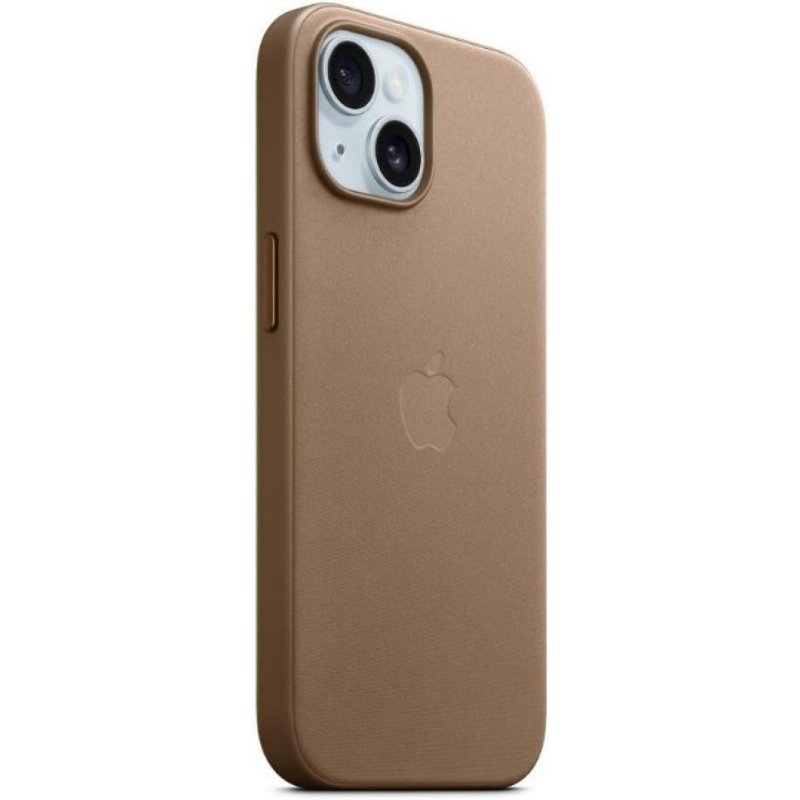 iPhone 15 MagSafe Özellikli Mikro Dokuma Vizon Grisi Kılıf MT3C3ZM/A Teşhir