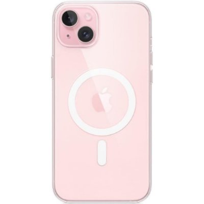 iPhone 15 Plus için MagSafe özellikli Şeffaf Kılıf Teşhir